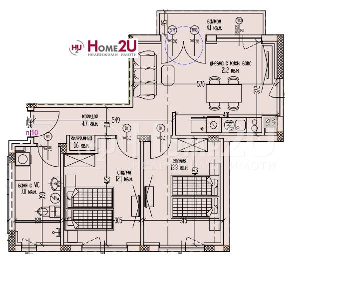 Продава 3-СТАЕН, гр. Варна, Галата, снимка 1 - Aпартаменти - 48929195