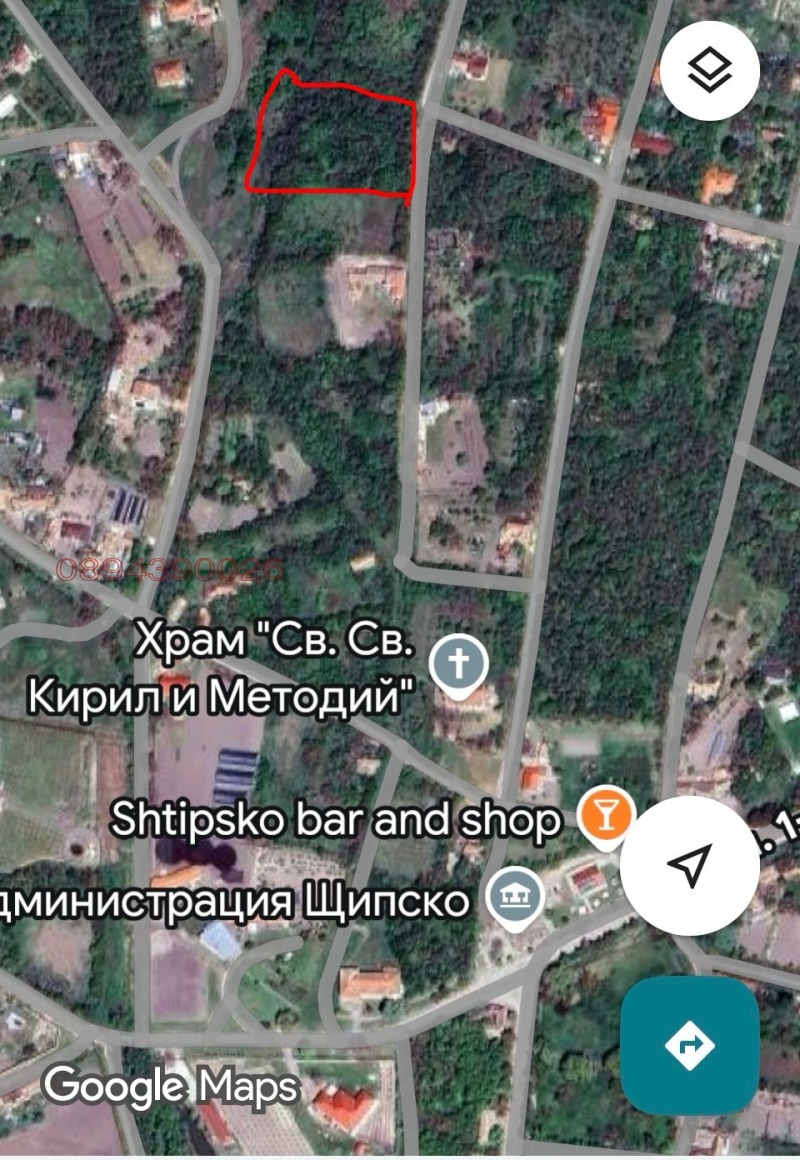 Продава ПАРЦЕЛ, с. Щипско, област Варна, снимка 2 - Парцели - 52826561