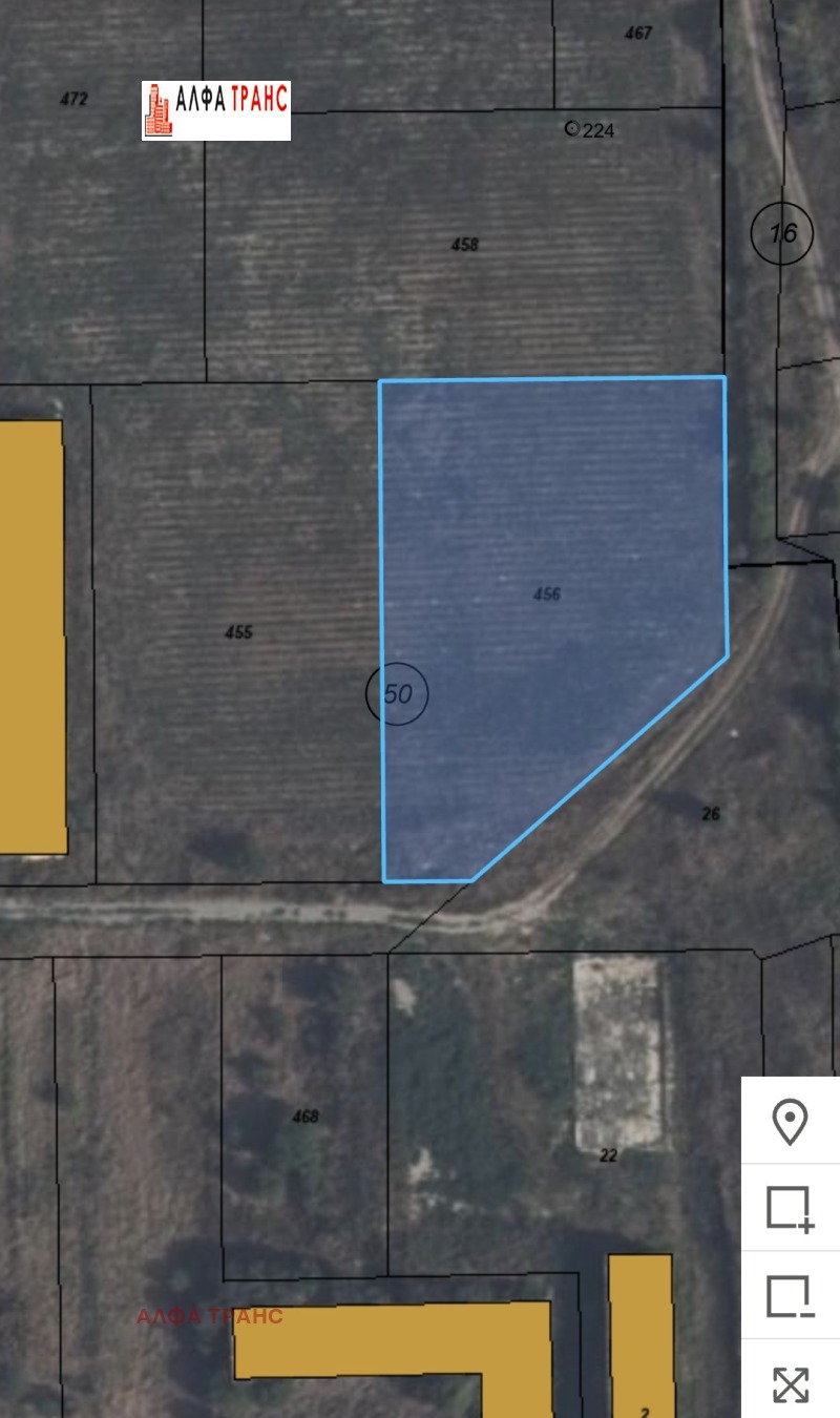 Продава ПАРЦЕЛ, с. Оброчище, област Добрич, снимка 6 - Парцели - 53223878