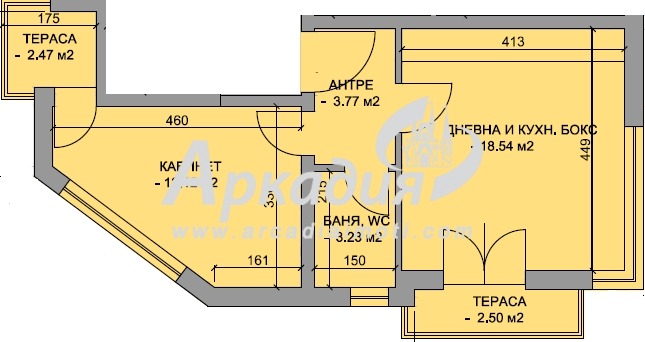 À venda  1 quarto Plovdiv , Centar , 70 m² | 67448573 - imagem [2]