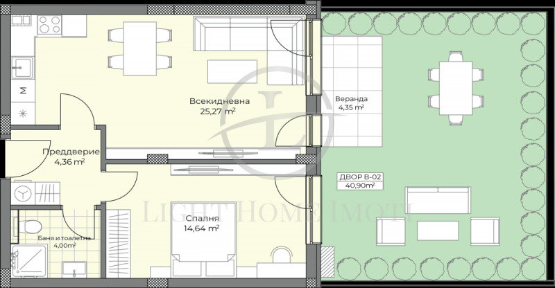 Продава  2-стаен град Пловдив , Остромила , 105 кв.м | 53363969 - изображение [5]