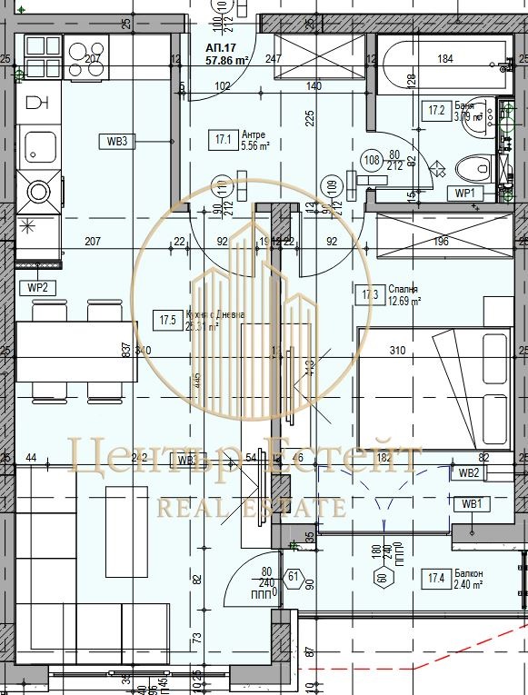 Продава 2-СТАЕН, гр. Плевен, Широк център, снимка 5 - Апартаменти - 52954894