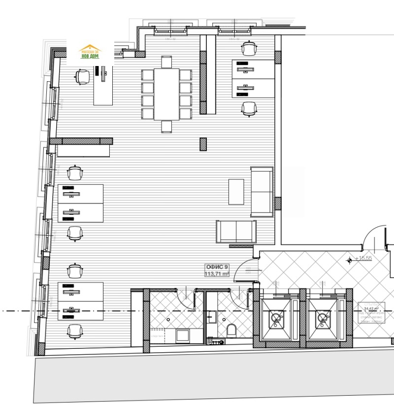 Продава  Офис град Пловдив , Център , 135 кв.м | 38374826 - изображение [3]