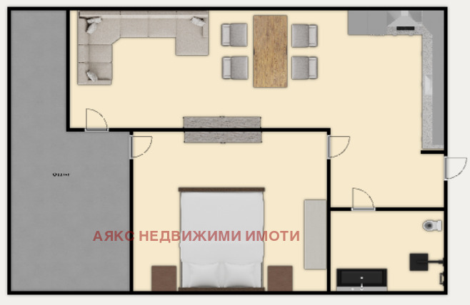 Продава 2-СТАЕН, гр. София, Манастирски ливади, снимка 1 - Aпартаменти - 48412428