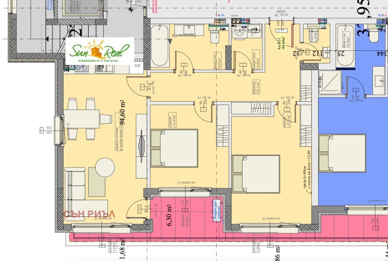 Продава 3-СТАЕН, гр. Варна, к.к. Св.Св. Константин и Елена, снимка 4 - Апартаменти - 53563126