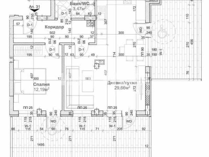 Продава  2-стаен град Варна , Левски 1 , 125 кв.м | 40541459