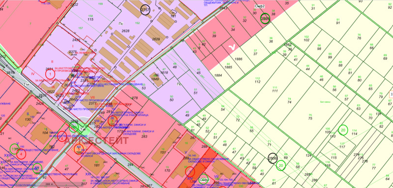 Продава  Парцел град София , Люлин 1 , 4667 кв.м | 44151391 - изображение [2]