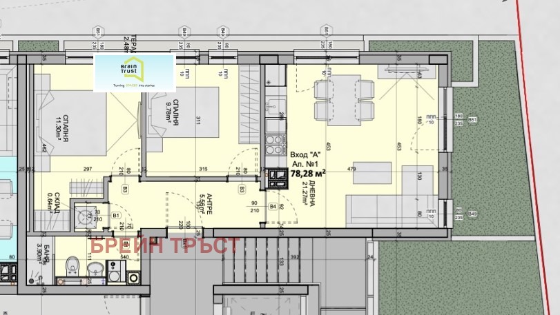 Продава 3-СТАЕН, гр. София, Манастирски ливади, снимка 2 - Апартаменти - 51863078