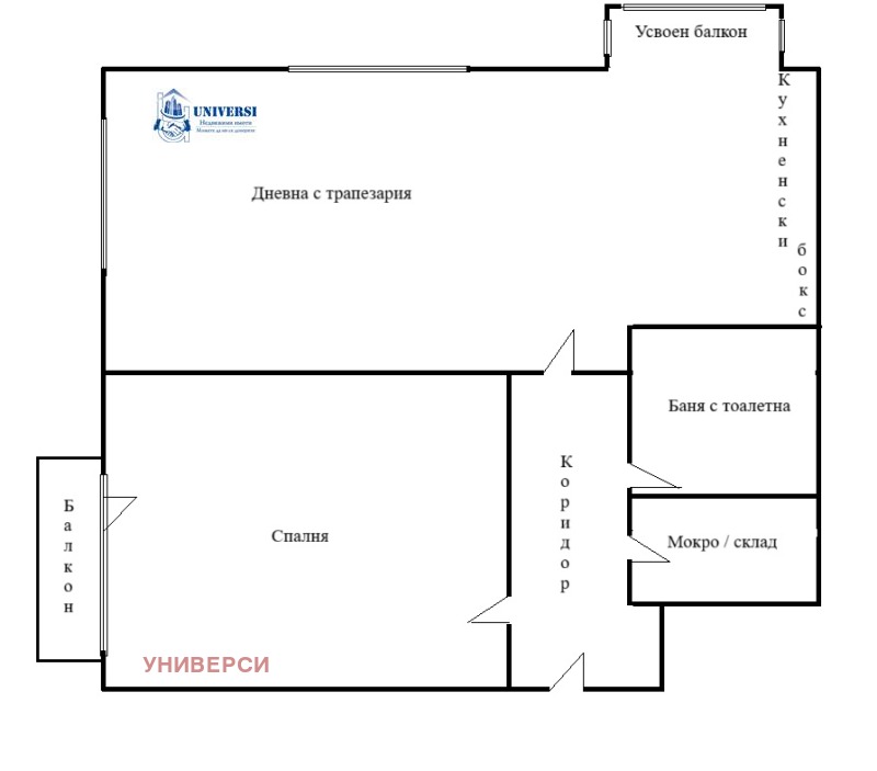 Til salg  1 soveværelse Sofia , Yavorov , 60 kvm | 43961820 - billede [9]