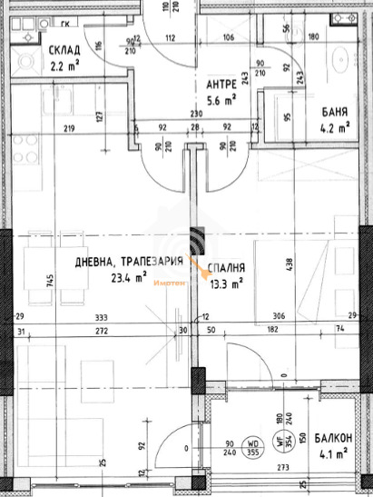Продава 2-СТАЕН, гр. София, Малинова долина, снимка 9 - Апартаменти - 55972401