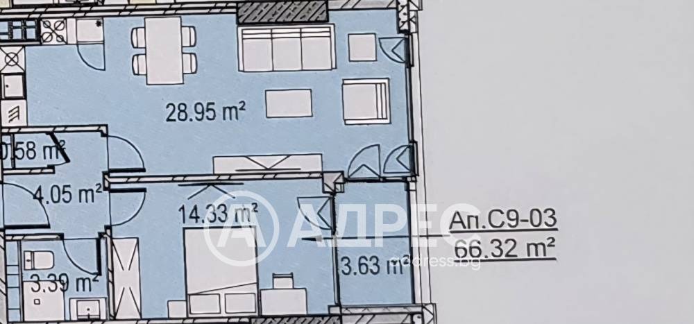 Продава 2-СТАЕН, гр. София, Дружба 1, снимка 4 - Апартаменти - 56516103