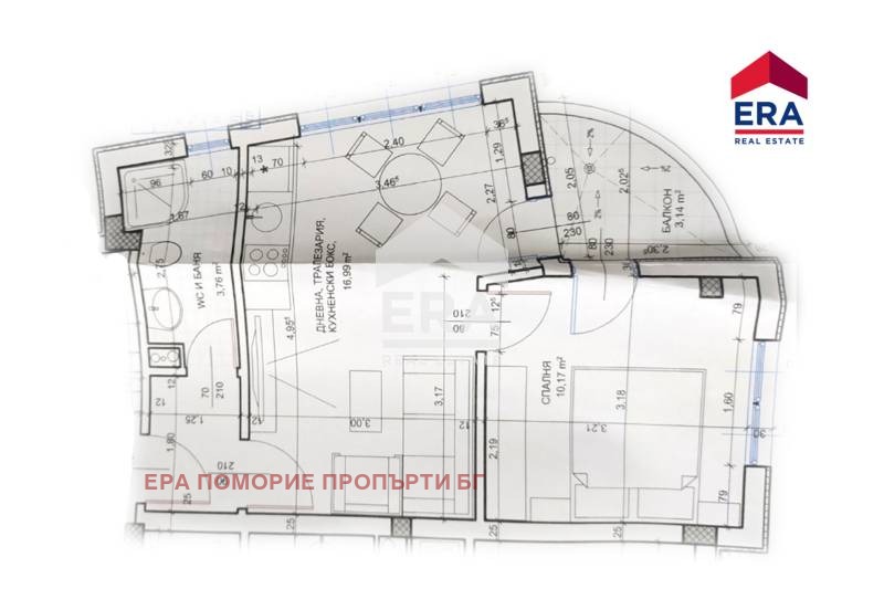 Til salg  1 soveværelse region Burgas , Pomorie , 48 kvm | 63983213 - billede [7]