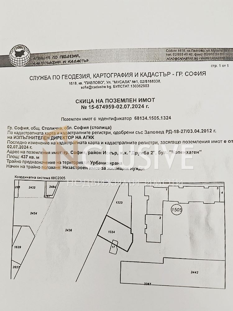 Продава ПАРЦЕЛ, гр. София, Дружба 2