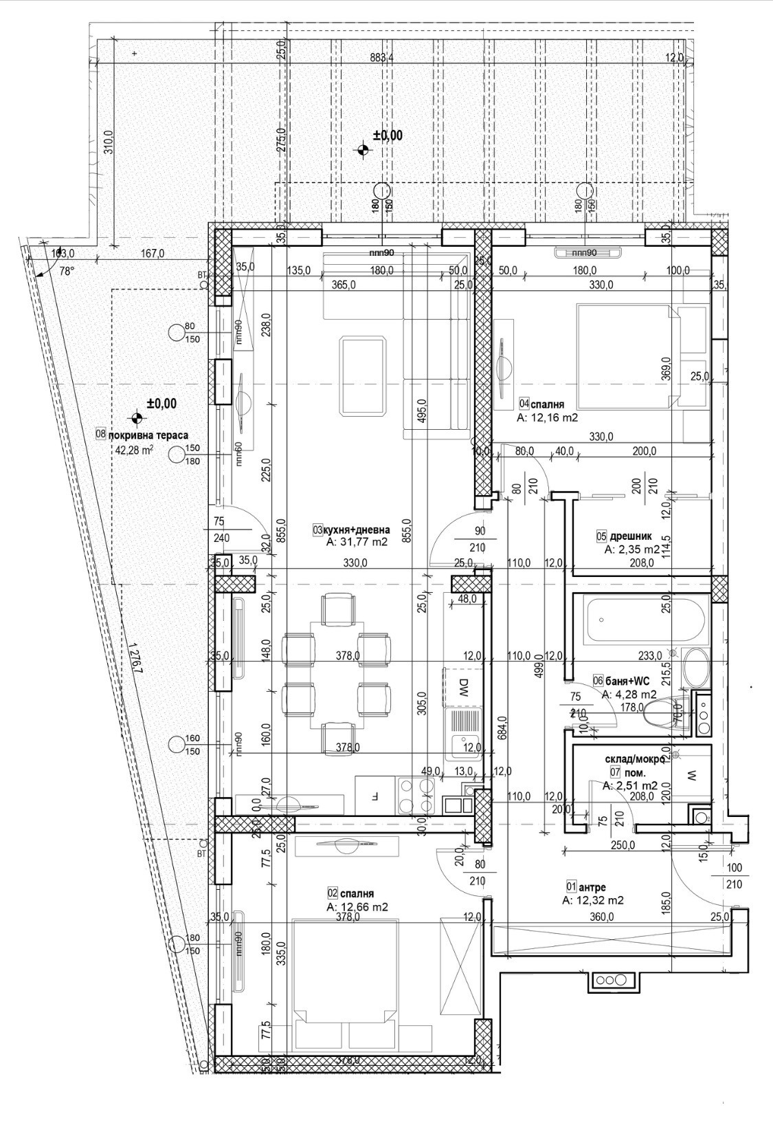 Продава 3-СТАЕН, гр. София, Кръстова вада, снимка 2 - Апартаменти - 41164083