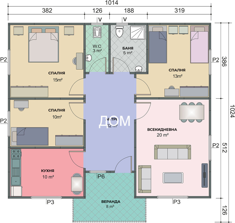 Satılık  Ev Şumen , Centar , 96 metrekare | 77208732 - görüntü [2]