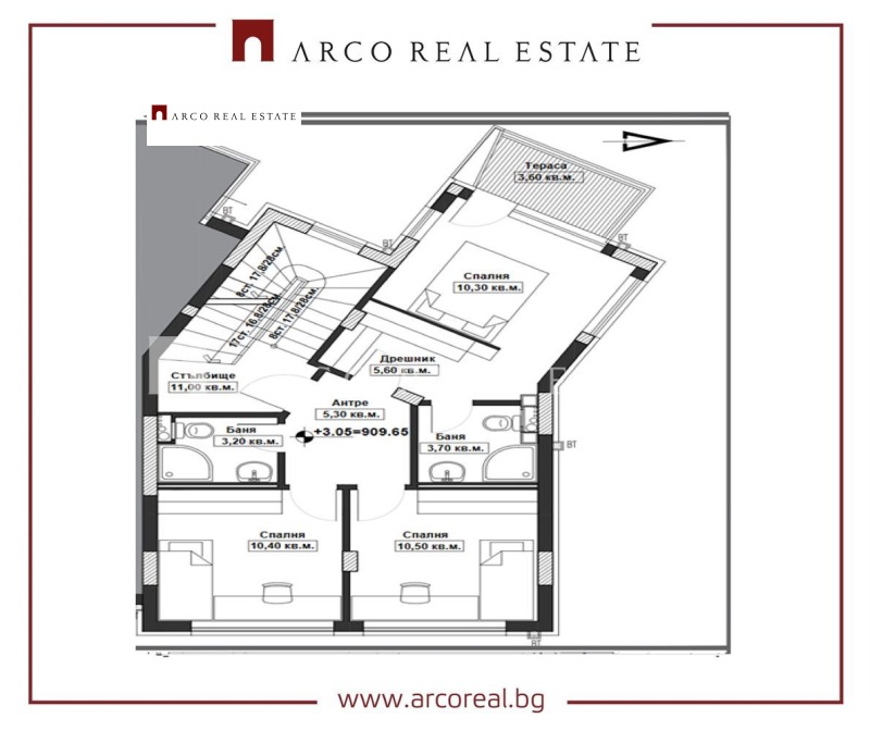 Продава КЪЩА, гр. София, с. Бистрица, снимка 9 - Къщи - 52873476