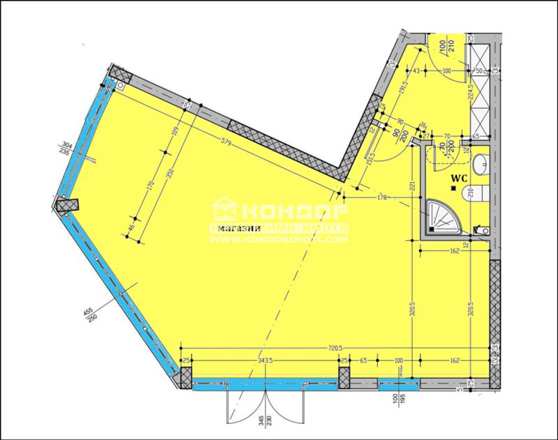 Продаја  Схоп Пловдив , Центар , 72 м2 | 79980486 - слика [2]