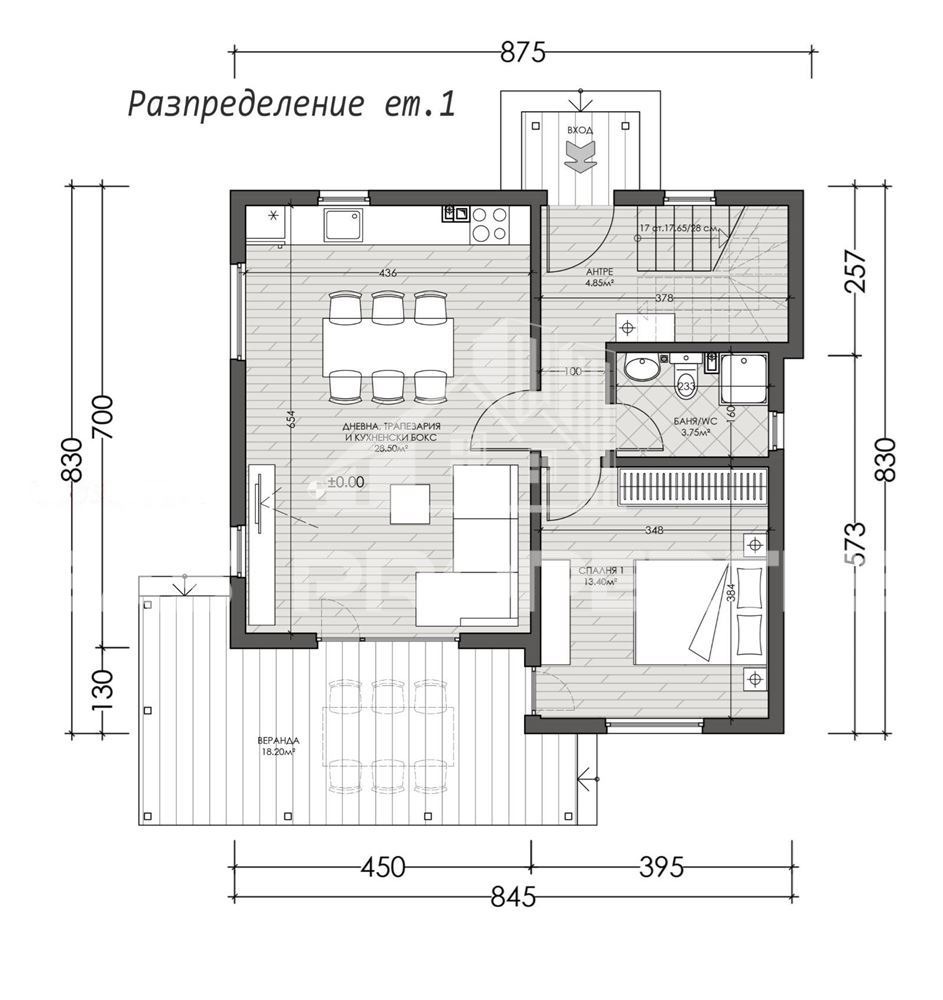 Продава КЪЩА, гр. Костинброд, област София област, снимка 2 - Къщи - 52746215