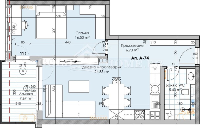 Продава 2-СТАЕН, гр. Пловдив, Кършияка, снимка 3 - Апартаменти - 53325846