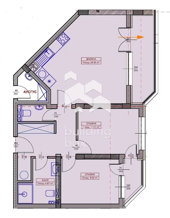 À vendre  2 chambres Varna , Vazrajdane 1 , 98 m² | 91589371 - image [5]