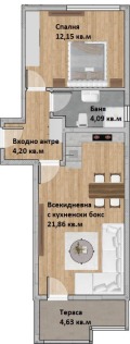Продава 2-СТАЕН, гр. Пловдив, Христо Смирненски, снимка 2