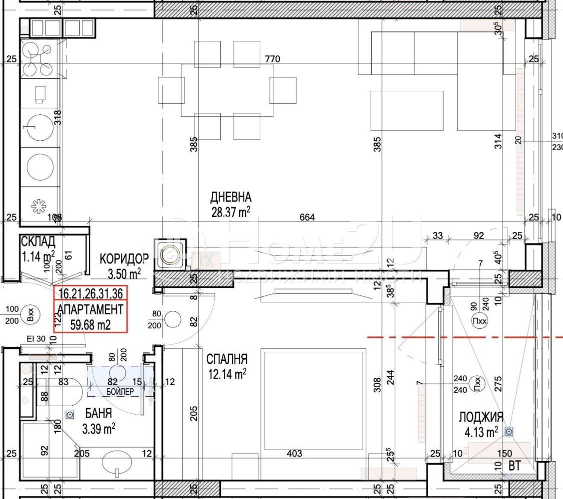 Продава 2-СТАЕН, гр. Варна, Левски 1, снимка 6 - Апартаменти - 54228270