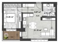 Продава  2-стаен град София , Кръстова вада , 73 кв.м | 35838473 - изображение [3]