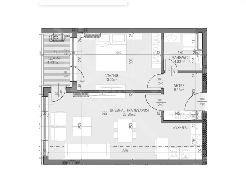 Продава 2-СТАЕН, гр. Пловдив, Гагарин, снимка 1 - Aпартаменти - 46000254