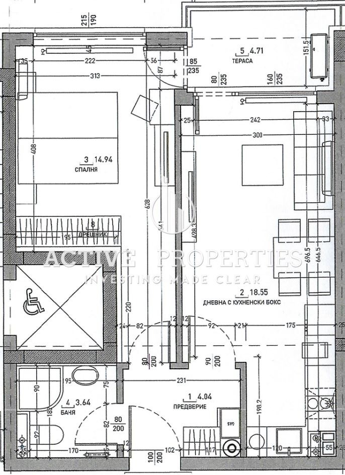 Продава 2-СТАЕН, гр. София, Малинова долина, снимка 2 - Апартаменти - 52157047