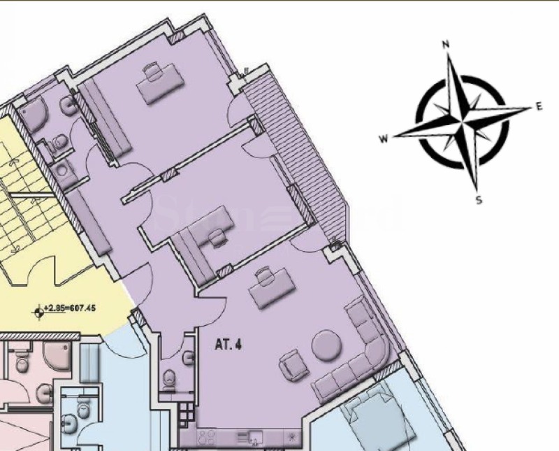 Продава 3-СТАЕН, гр. София, Манастирски ливади, снимка 4 - Апартаменти - 53112848