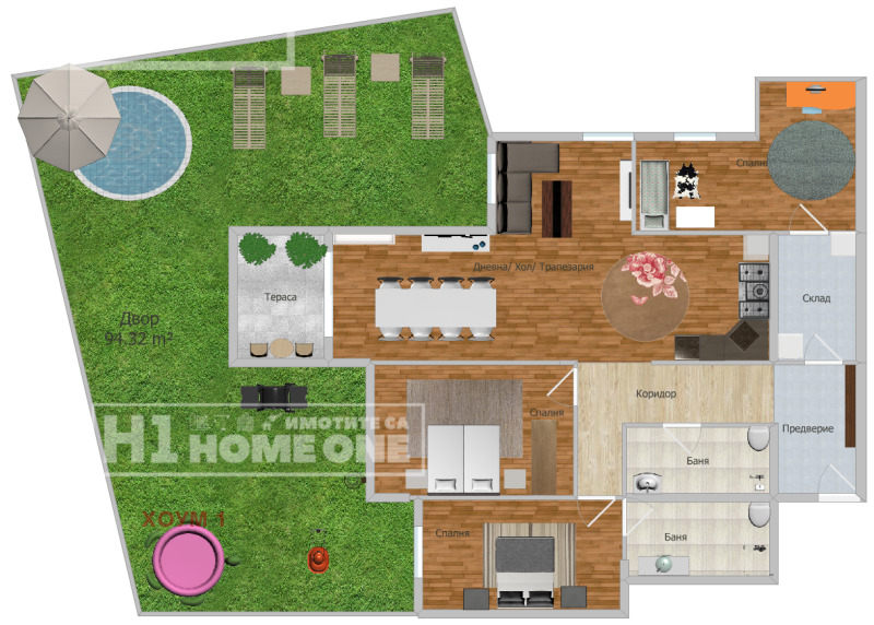 For Sale  3 bedroom Sofia , Ovcha kupel , 140 sq.m | 88052308