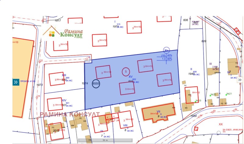 Satılık  Komplo Sofia , Vrajdebna , 3826 metrekare | 48581165