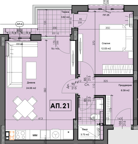 Продава  2-стаен град Пловдив , Кършияка , 74 кв.м | 27081855 - изображение [2]