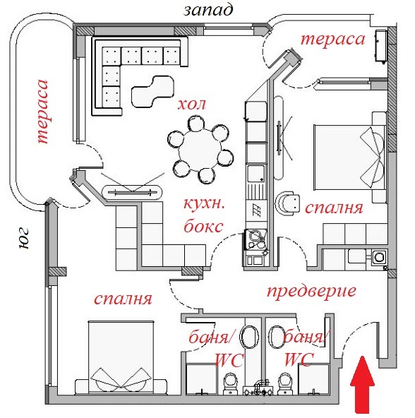 На продаж  2 спальні София , Малинова долина , 127 кв.м | 89577464 - зображення [8]