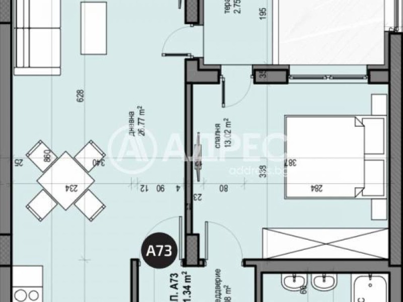 Продава 2-СТАЕН, гр. София, Люлин 5, снимка 1 - Aпартаменти - 49054083