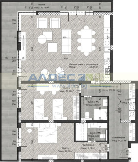 2 slaapkamers Zona B-18, Sofia