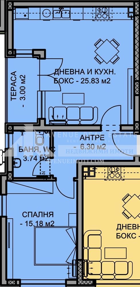 Продава  2-стаен град Пловдив , Остромила , 78 кв.м | 47727305 - изображение [2]