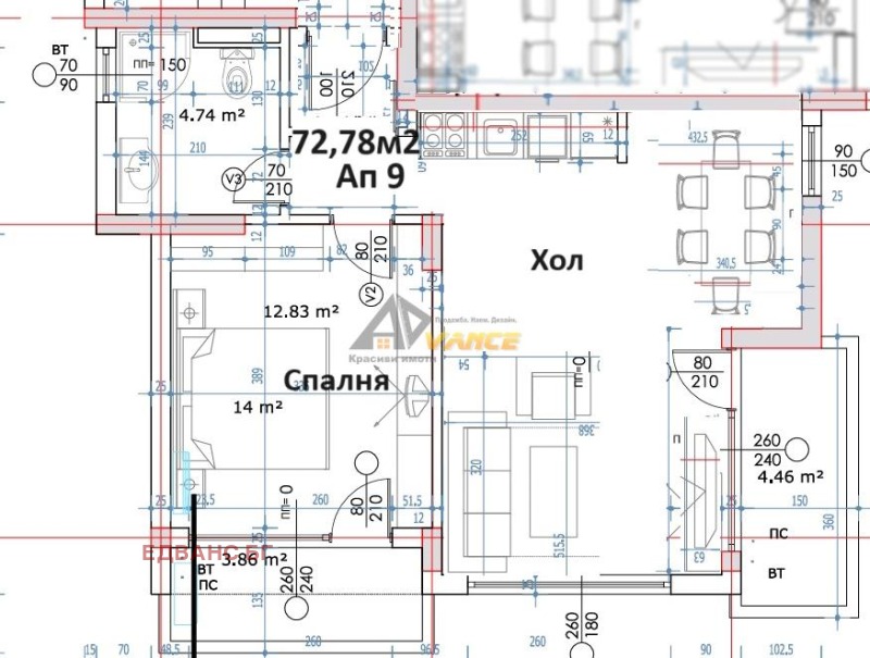 На продаж  1 спальня область Бургас , Равда , 73 кв.м | 92923053 - зображення [4]