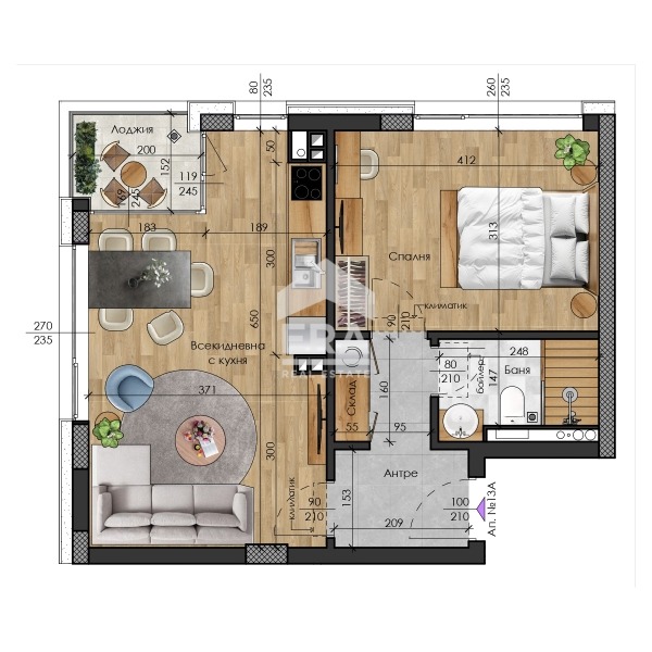 Продава 2-СТАЕН, гр. Варна, Възраждане 2, снимка 14 - Апартаменти - 54465811