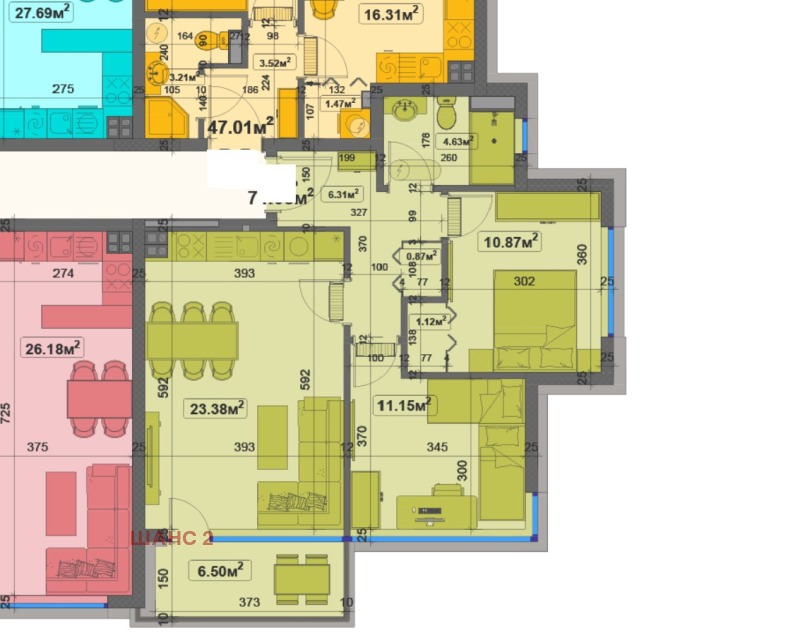 Продава 3-СТАЕН, гр. Варна, Чайка, снимка 9 - Апартаменти - 52571181
