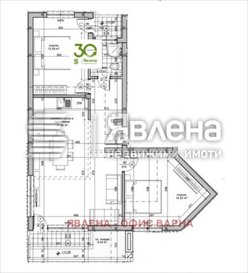 Продава 3-СТАЕН, гр. Варна, Виница, снимка 11 - Апартаменти - 53330732