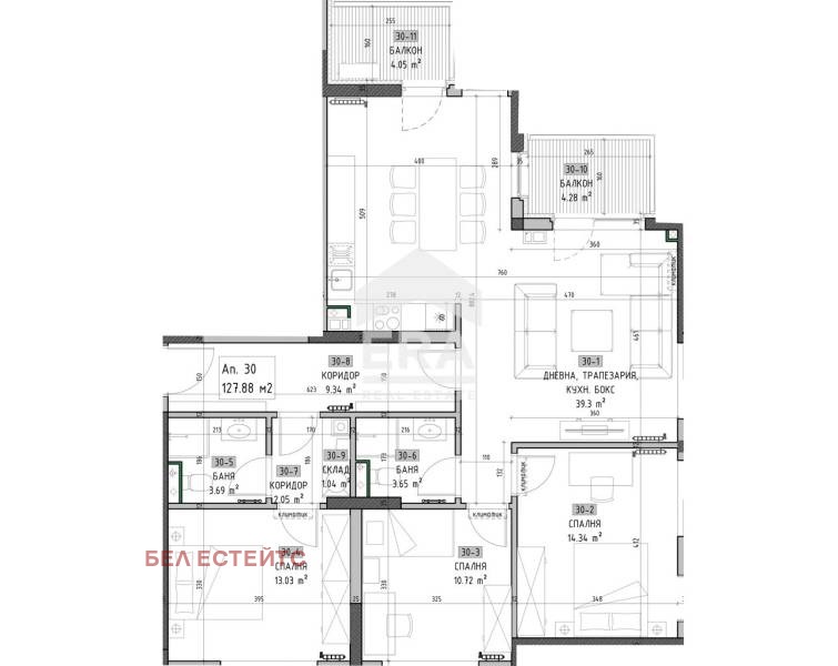 Te koop  3 slaapkamers Sofia , Ovtsja kupel 1 , 143 m² | 50826004 - afbeelding [5]