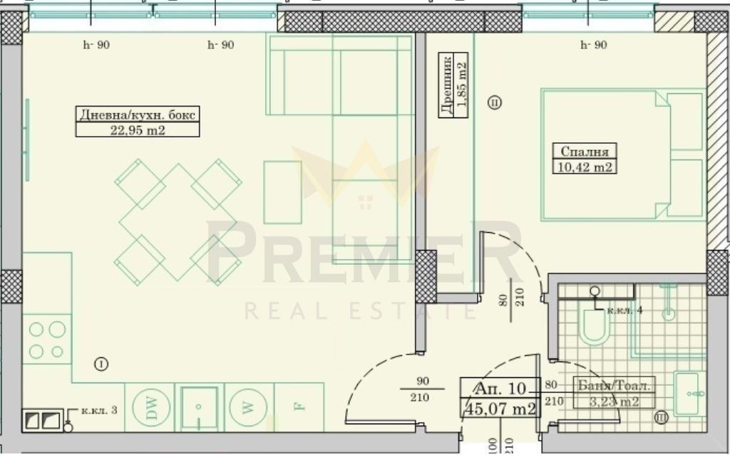 Продава 2-СТАЕН, гр. Варна, Възраждане 3, снимка 5 - Апартаменти - 53647584
