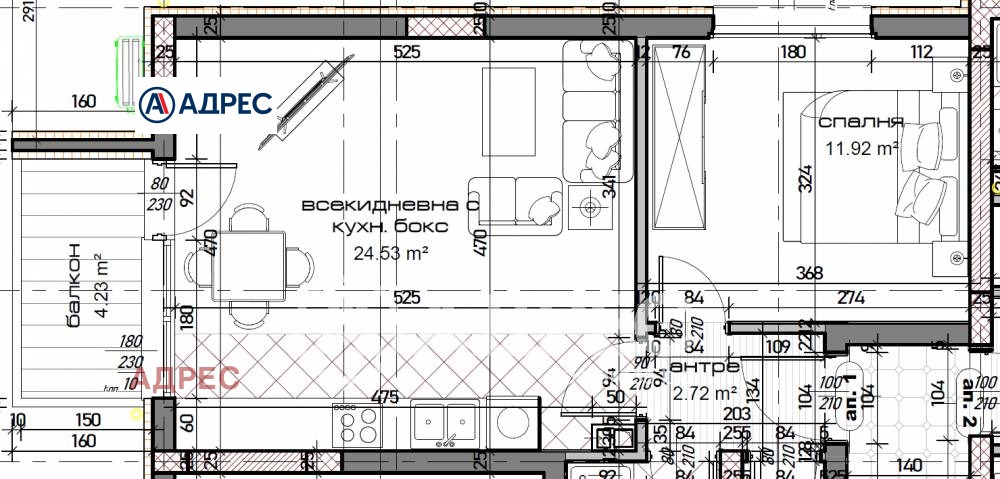 Продава 2-СТАЕН, гр. Варна, Младост 1