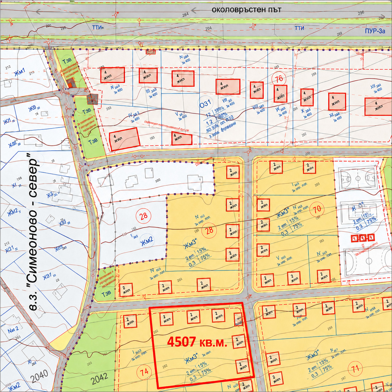 Продава ПАРЦЕЛ, гр. София, Симеоново