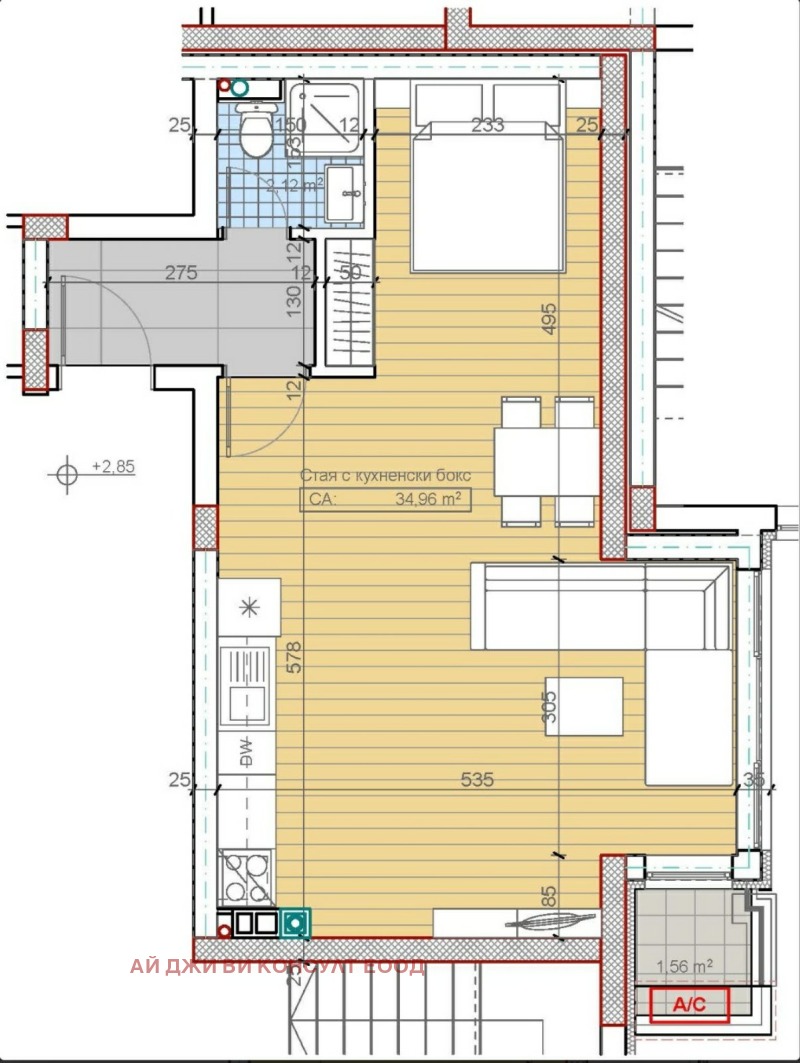À vendre  Studio Sofia , Boyana , 58 m² | 53795669