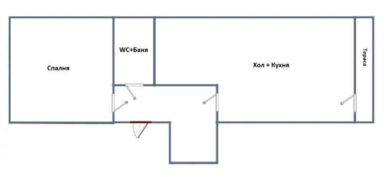 Продава 2-СТАЕН, гр. Варна, Чаталджа, снимка 10 - Апартаменти - 53431516
