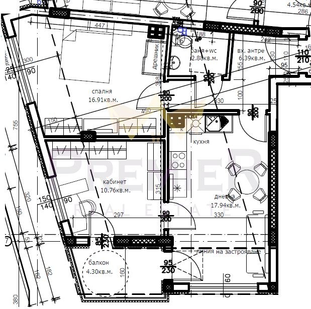 For Sale  2 bedroom Varna , Levski 1 , 86 sq.m | 40760267 - image [3]