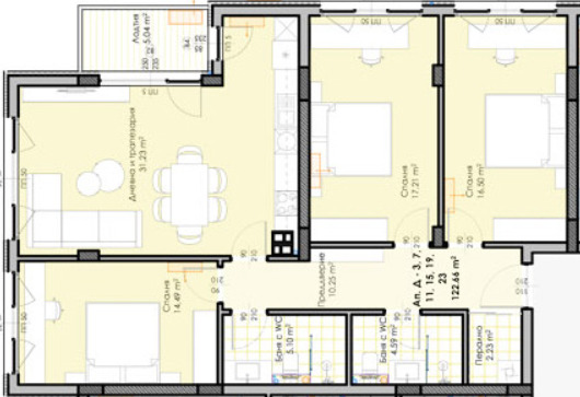 Zu verkaufen  2 Schlafzimmer Plowdiw , Gagarin , 146 qm | 78709078 - Bild [2]
