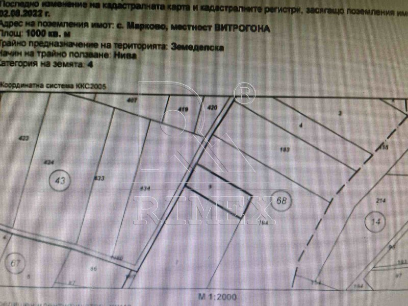 Na prodej  Spiknutí oblast Plovdiv , Markovo , 1000 m2 | 95969939 - obraz [2]
